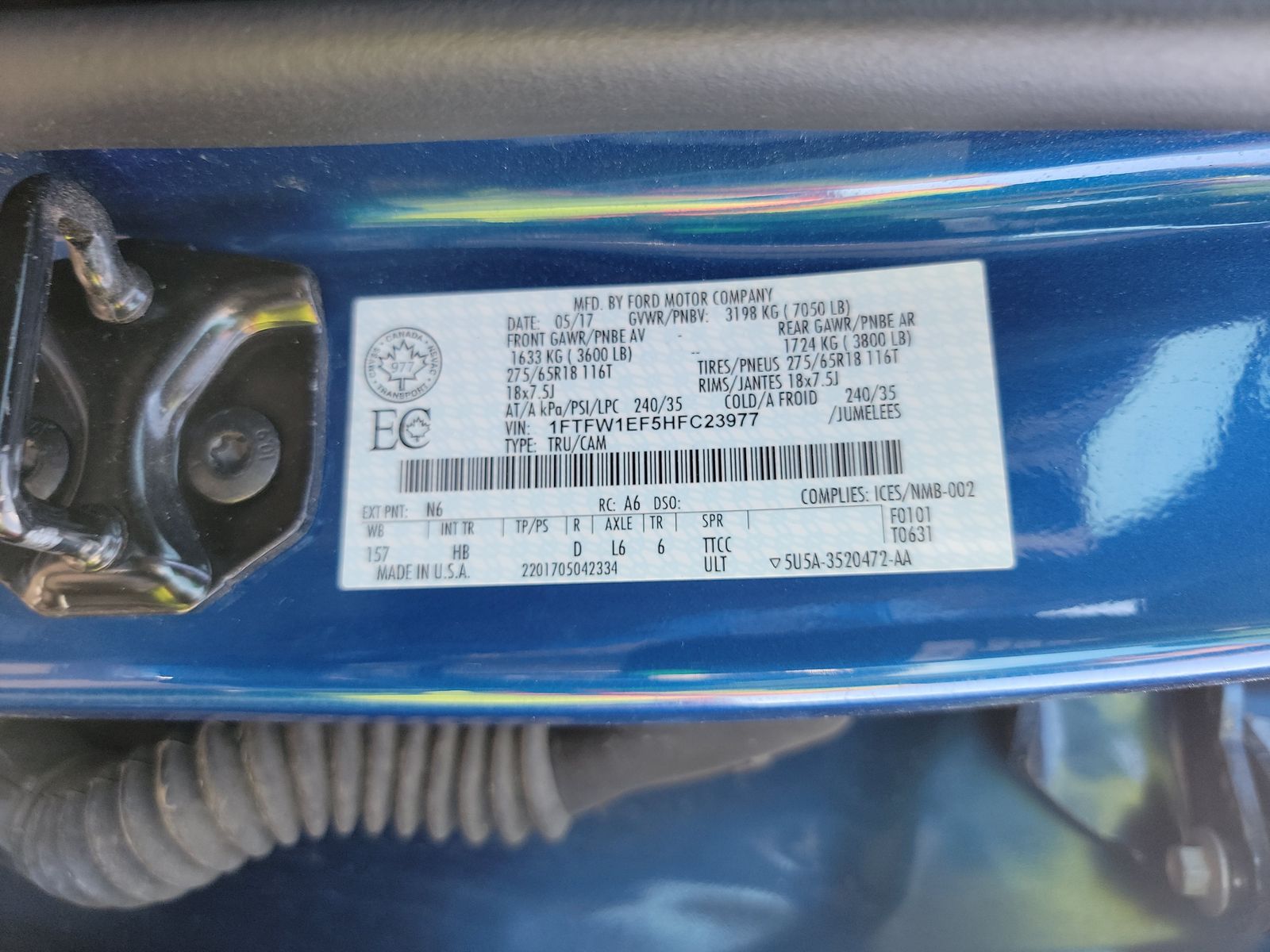 2017 Ford F-150 Lariat AWD