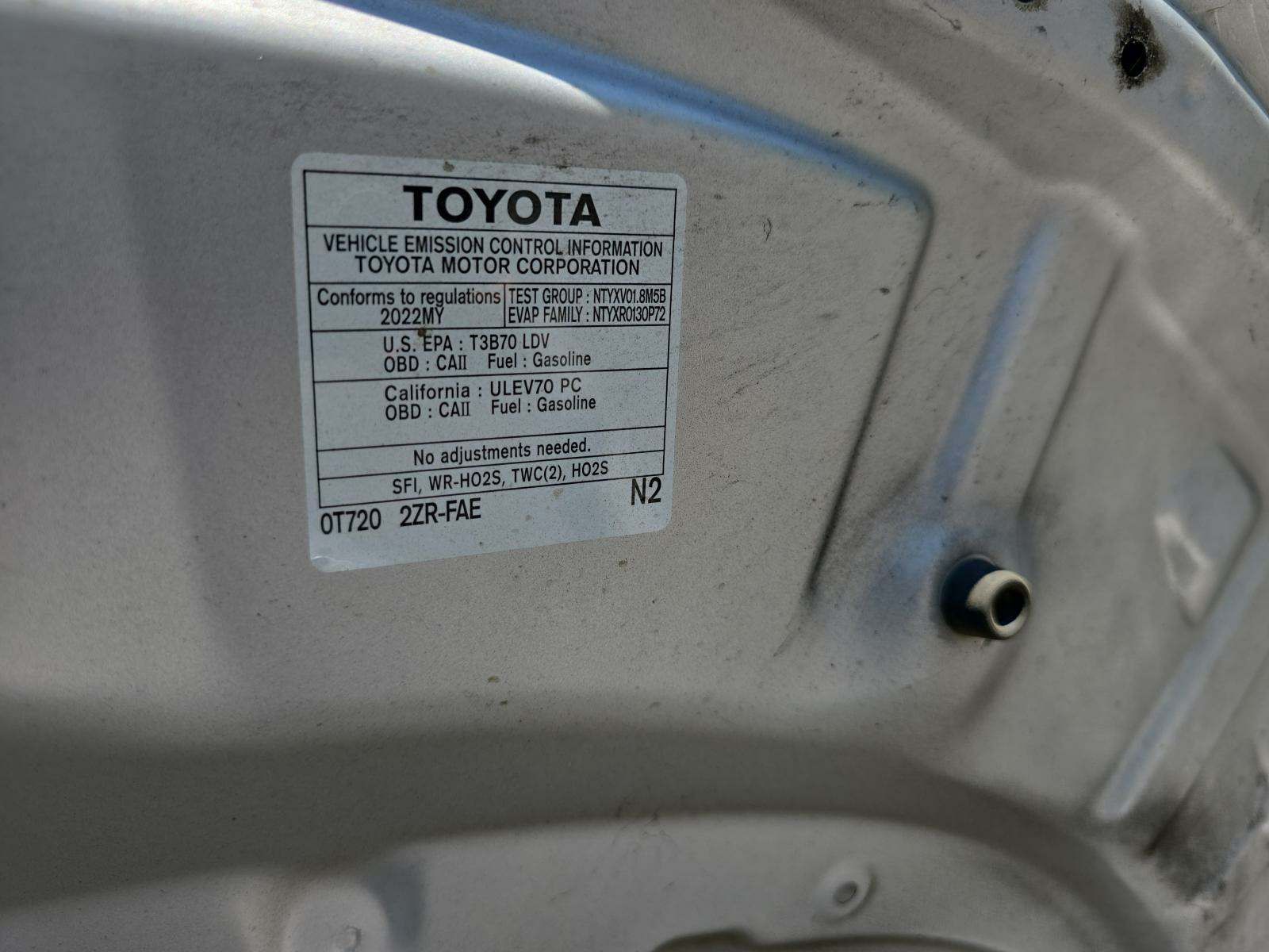 2022 Toyota Corolla LE FWD