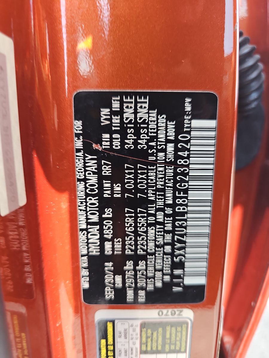 2015 Hyundai Santa Fe Sport Base FWD