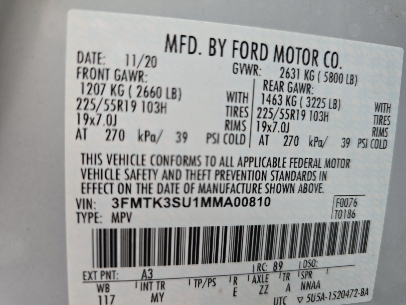 2021 Ford Mustang Mach-E Premium AWD