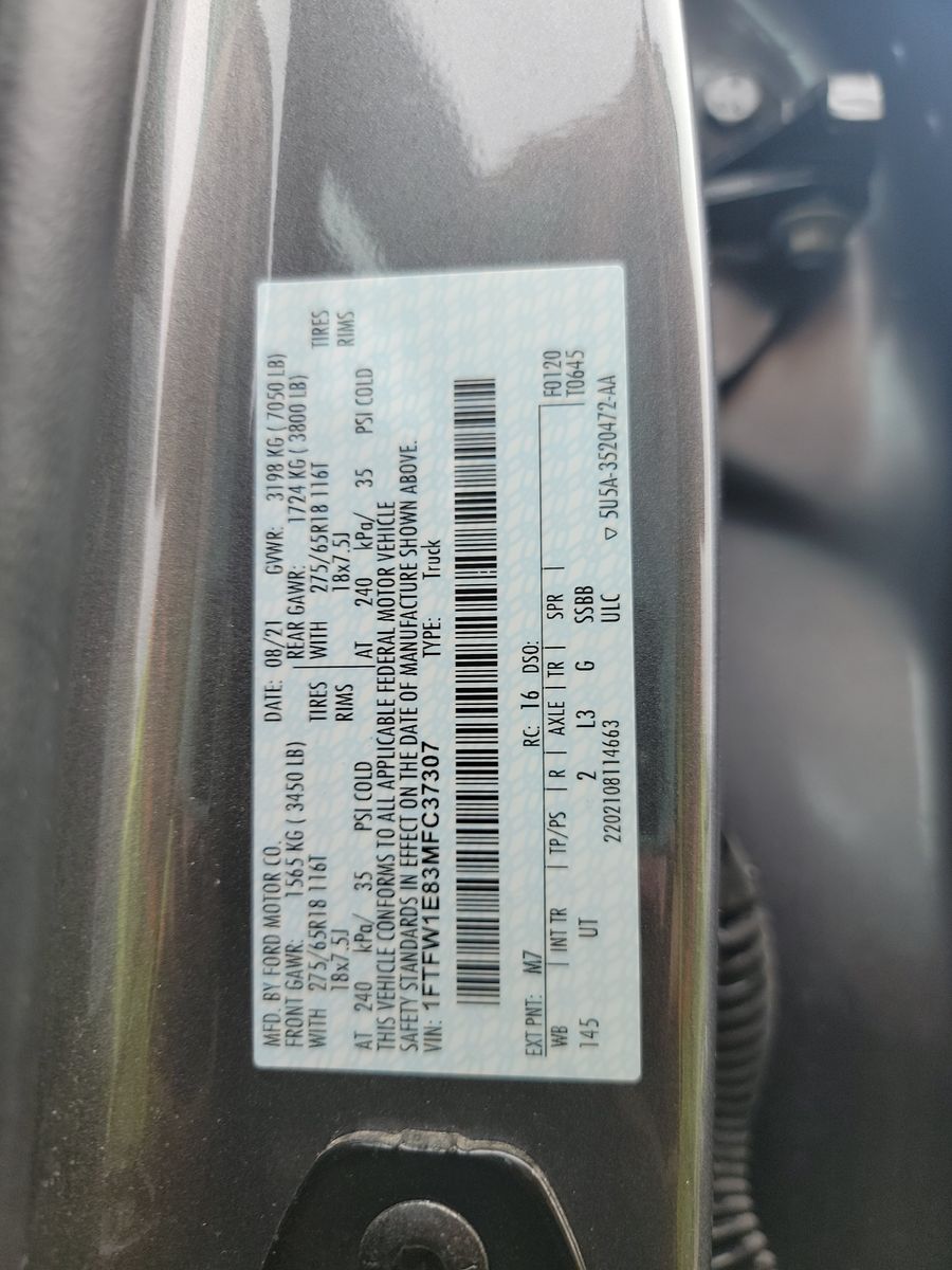 2021 Ford F-150 XLT AWD