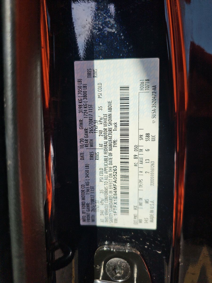 2021 Ford F-150 XLT AWD