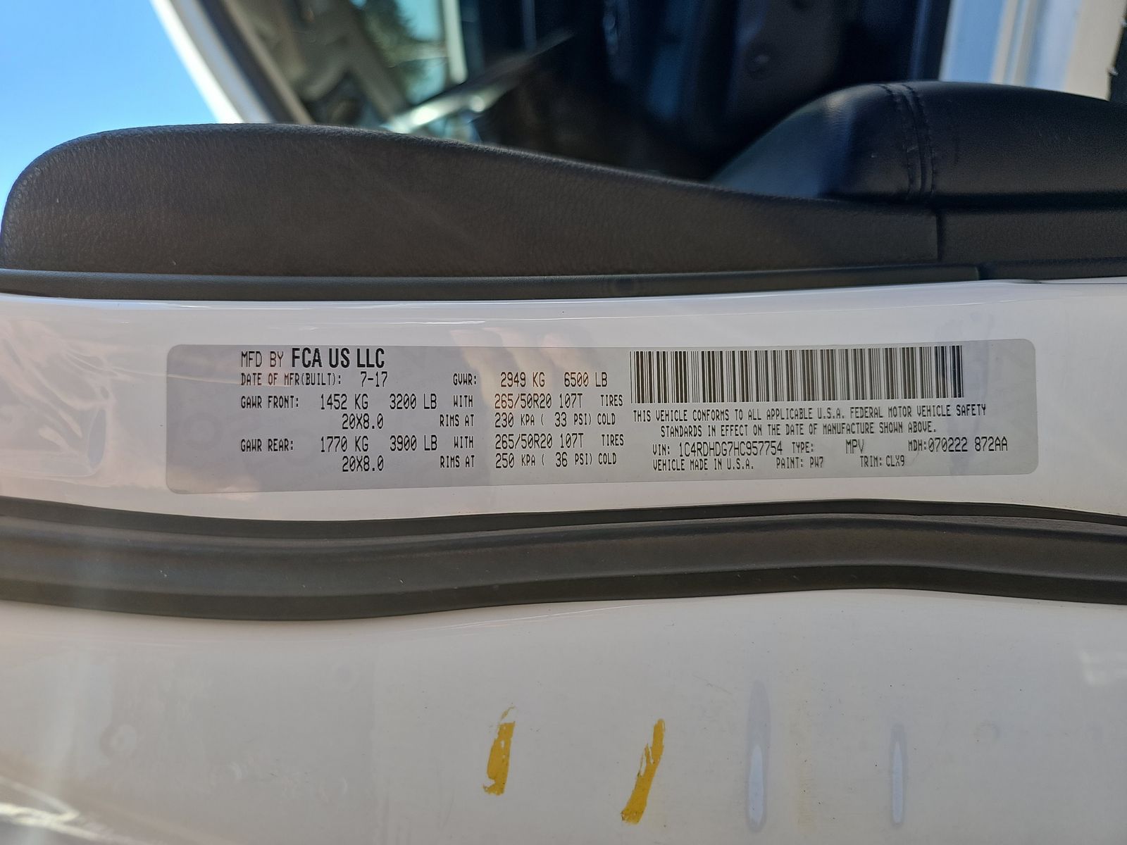 2017 Dodge Durango GT RWD