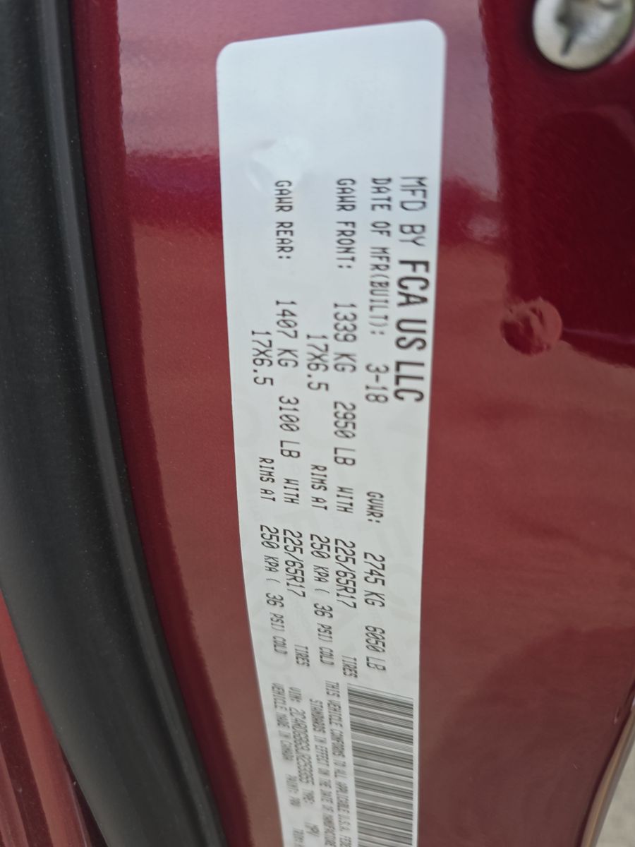 2018 Dodge Grand Caravan SE FWD