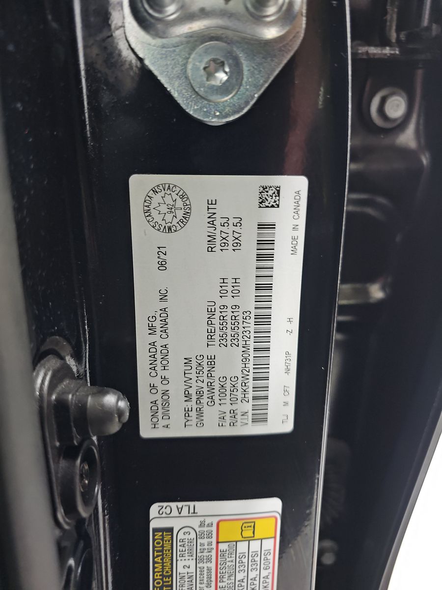 2021 Honda CR-V Black Edition AWD