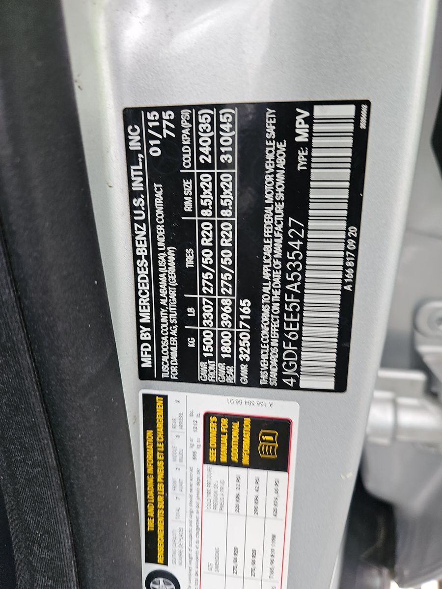 2015 Mercedes-Benz GL-Class GL 450 AWD