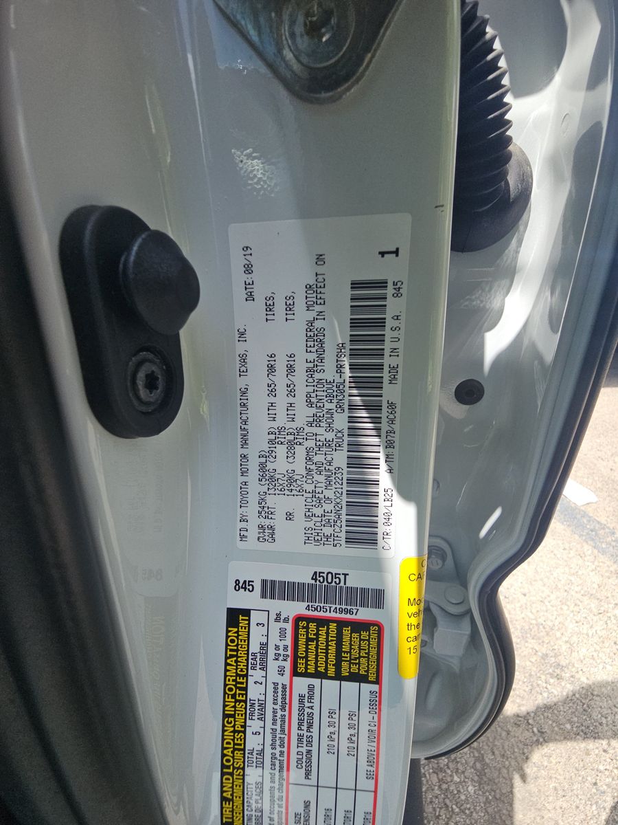 2019 Toyota Tacoma TRD Pro AWD