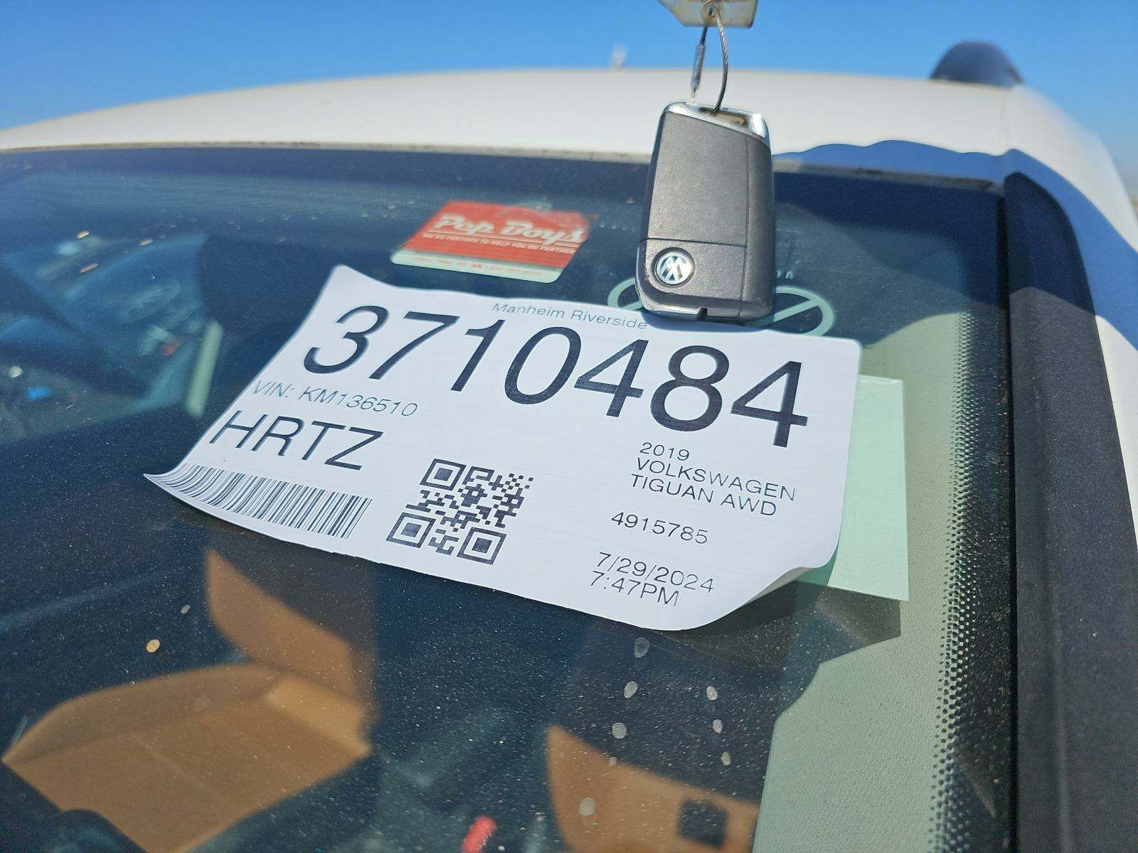 2019 Volkswagen Tiguan 2.0T SE AWD