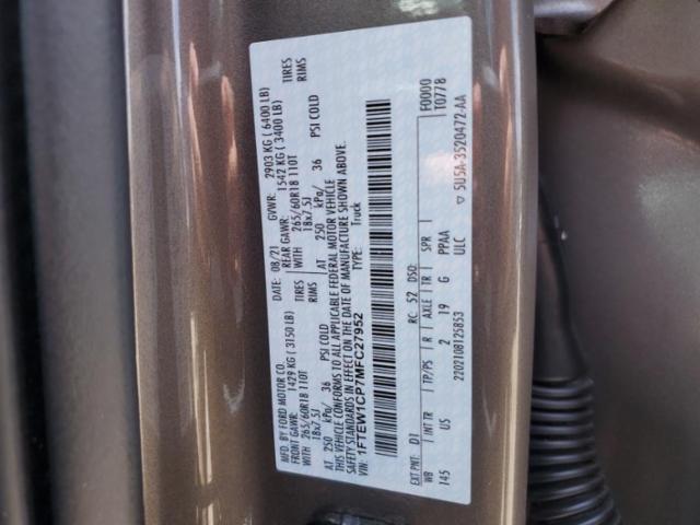 2021 Ford F-150 XLT FWD