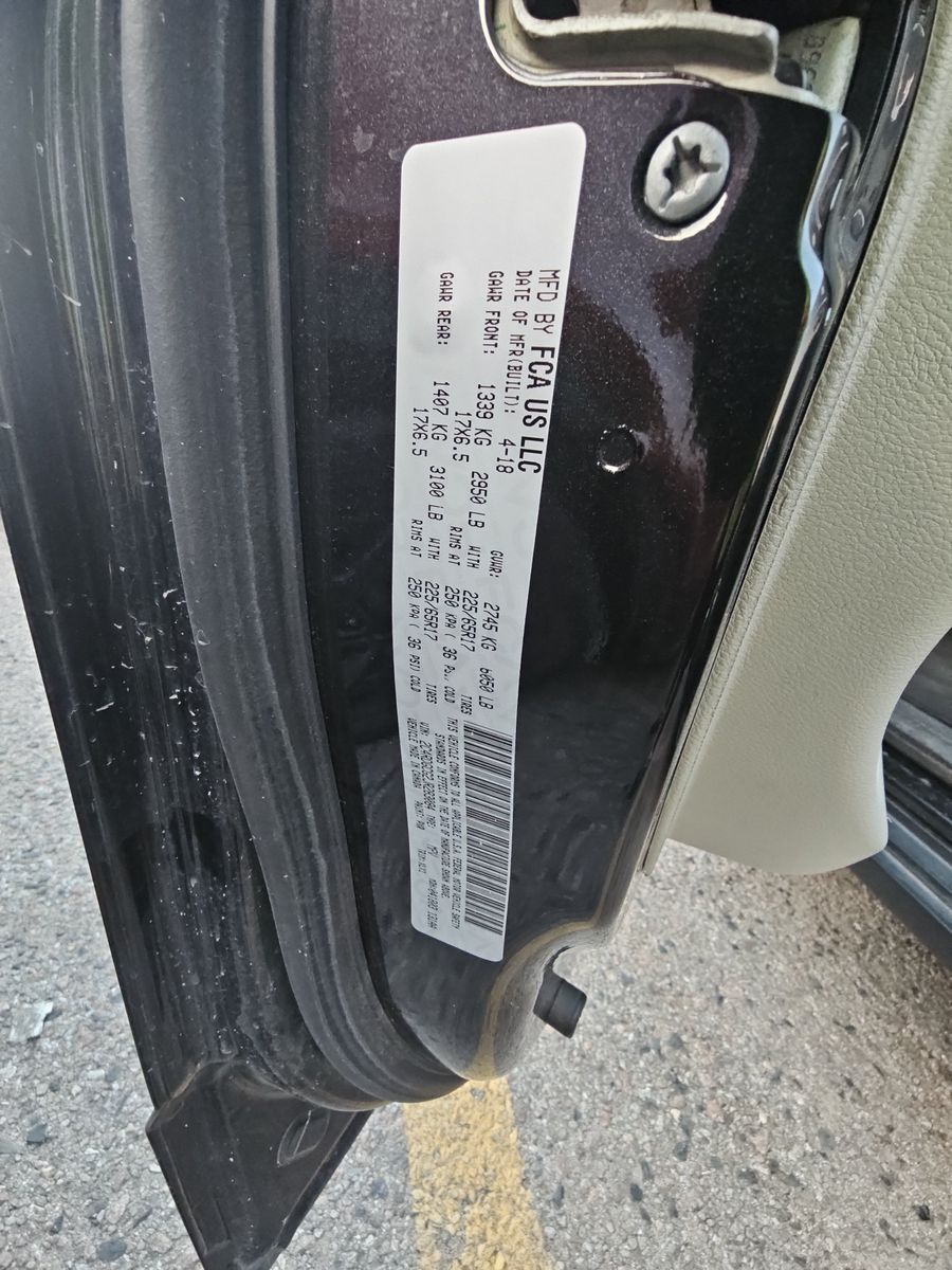 2018 Dodge Grand Caravan SXT FWD