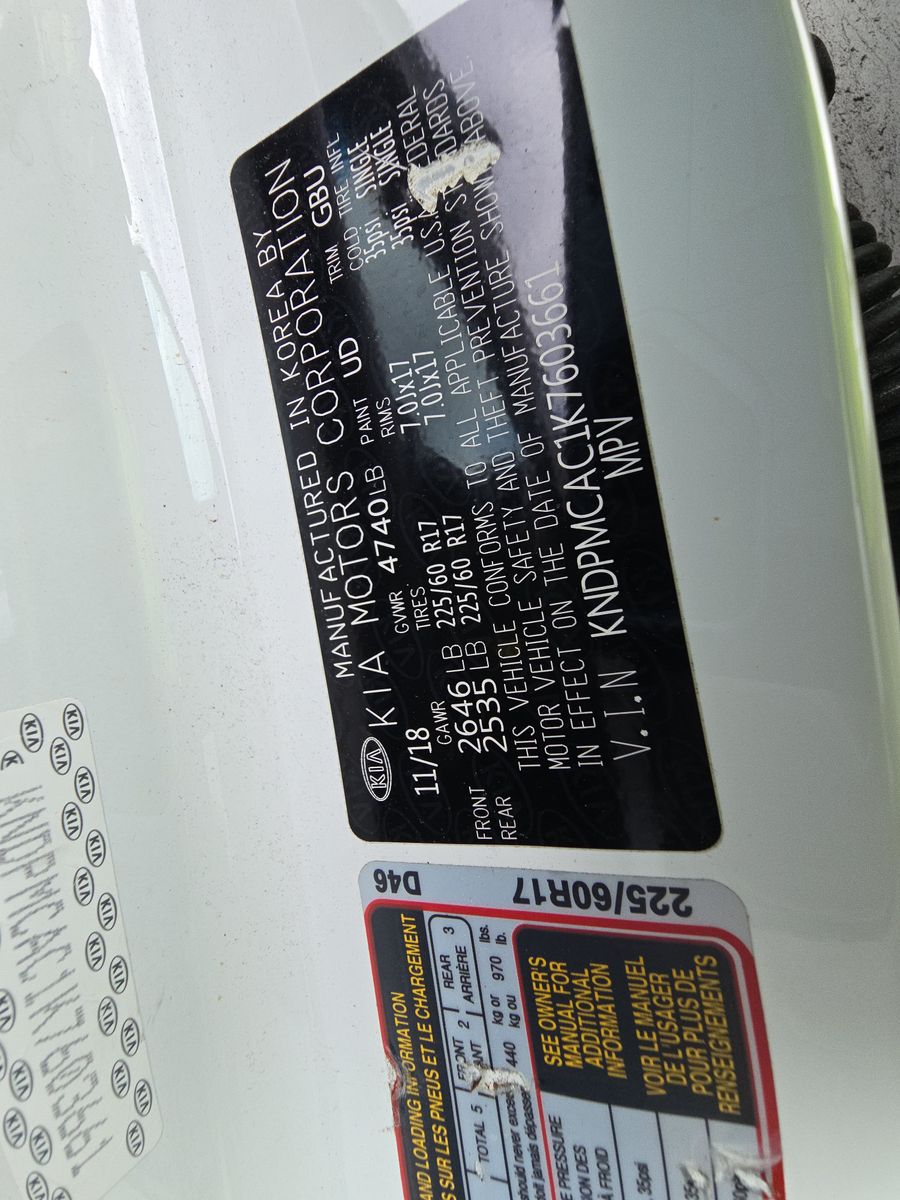 2019 Kia Sportage LX AWD