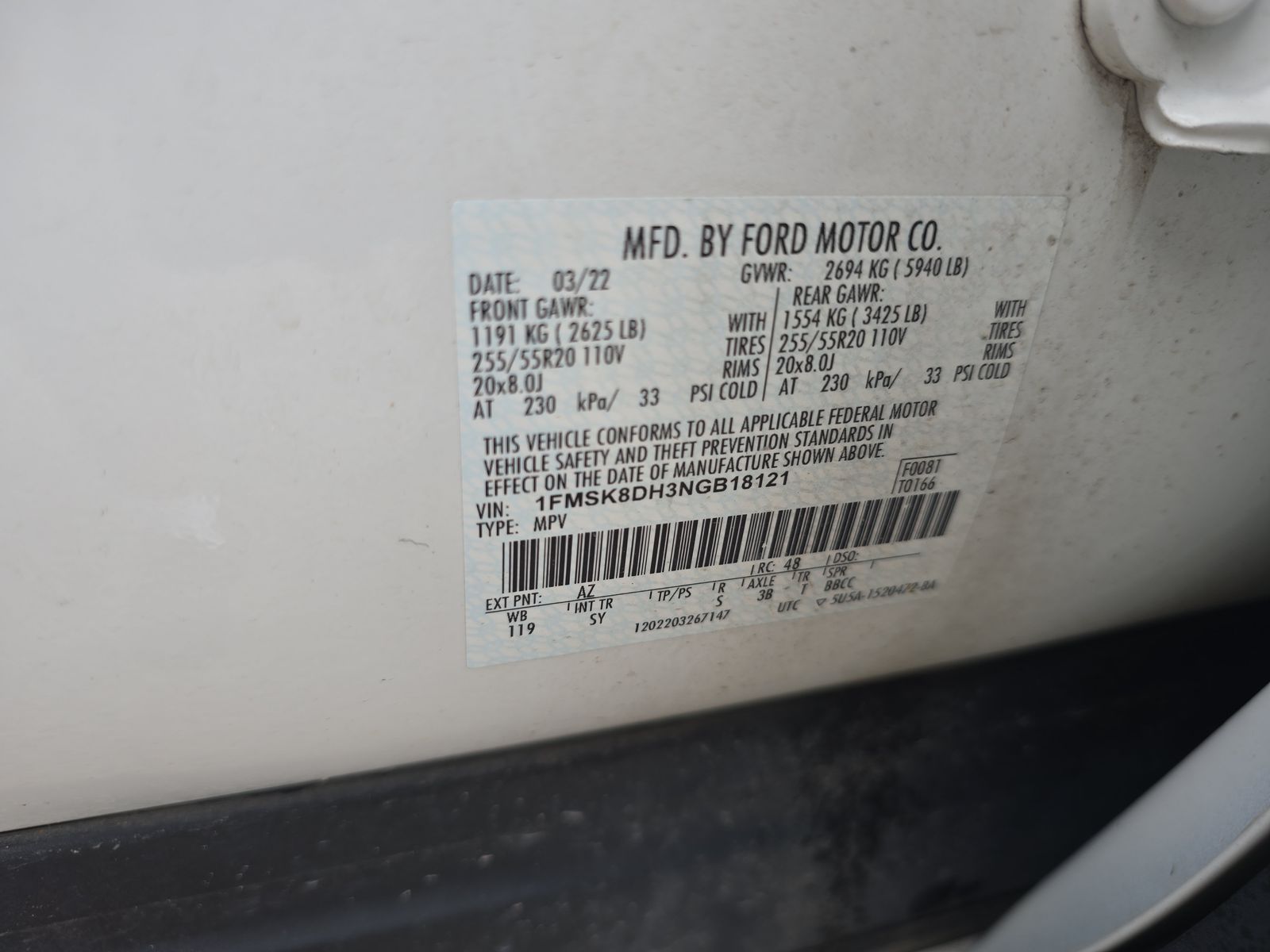 2022 Ford Explorer XLT AWD