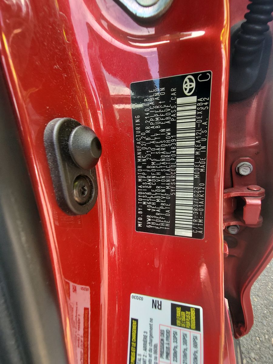 2020 Toyota Corolla SE FWD