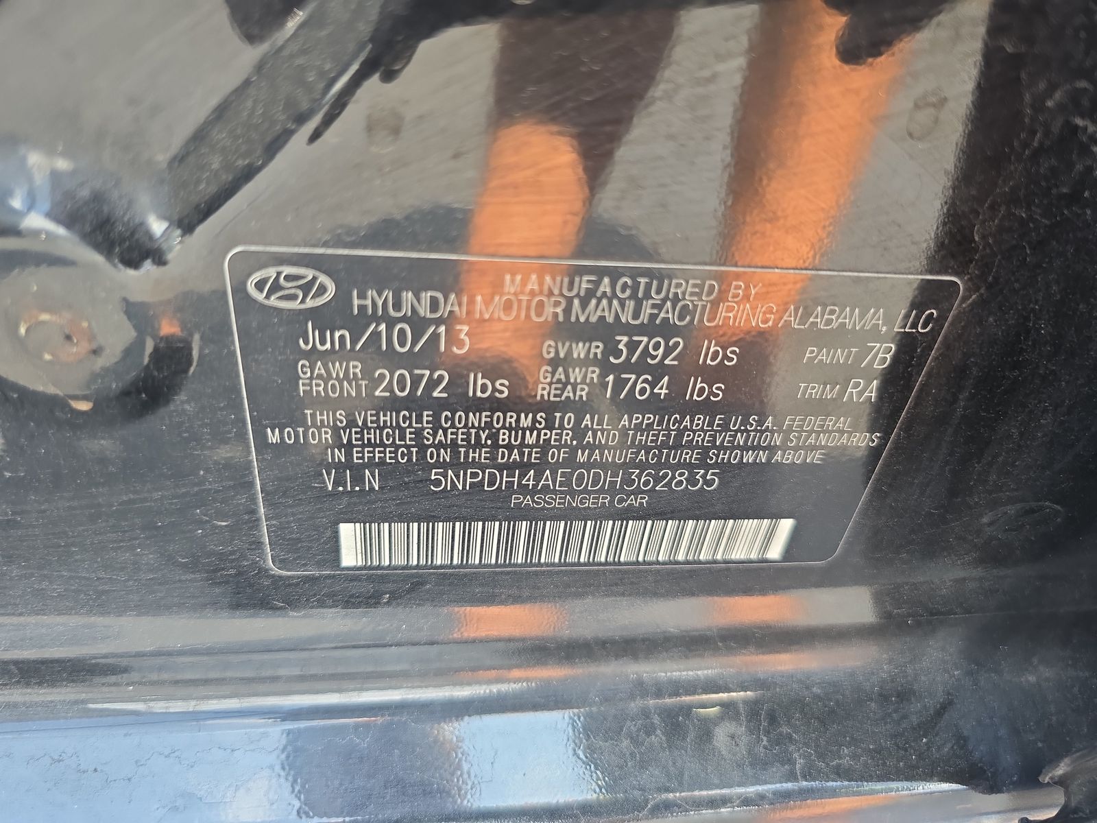 2013 Hyundai Elantra Limited FWD