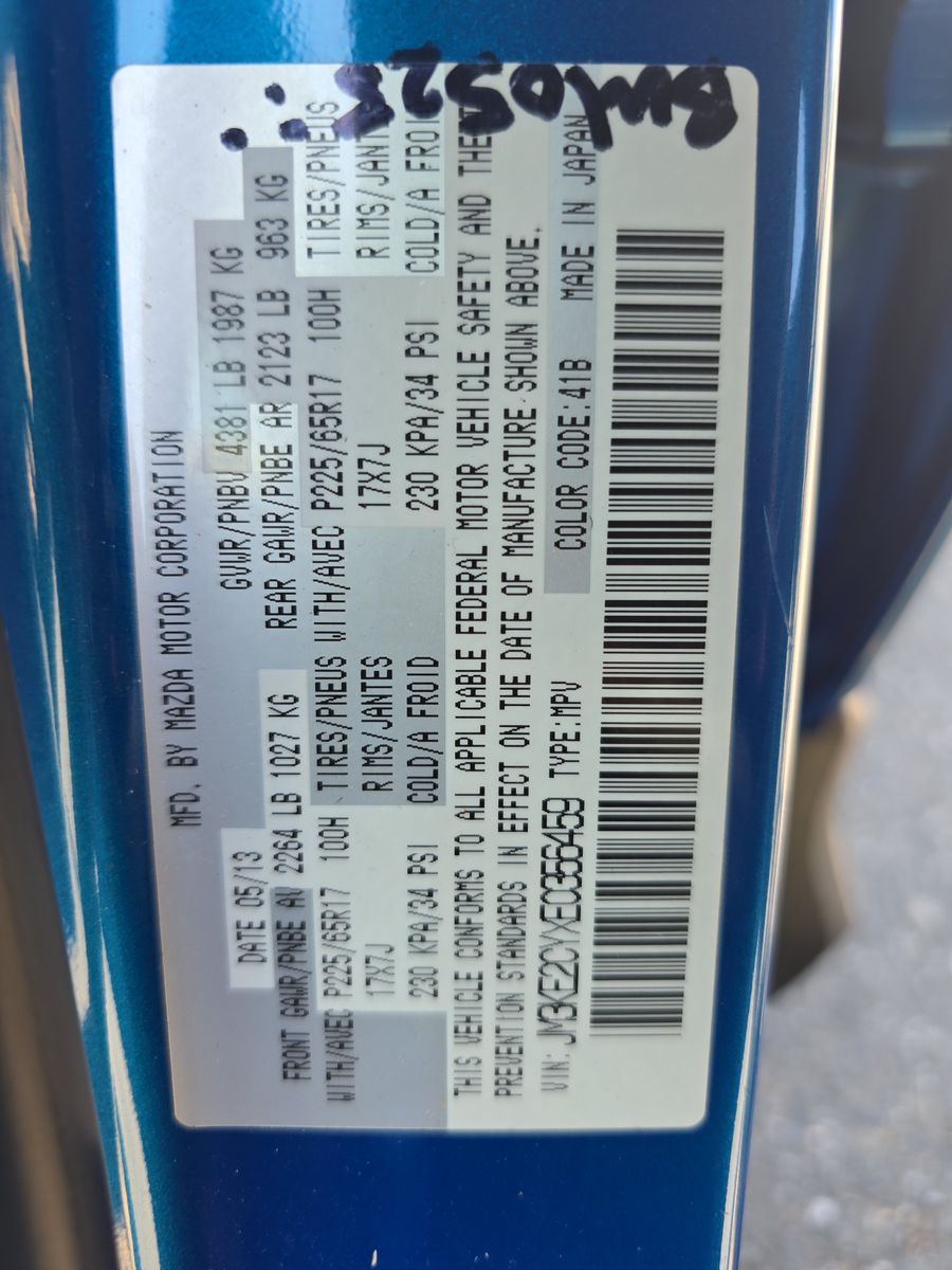 2014 MAZDA CX-5 Touring FWD