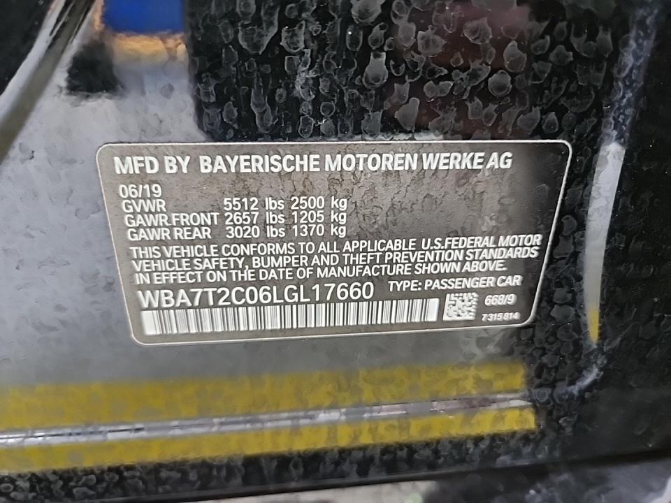 2020 BMW 7 Series 740i FWD