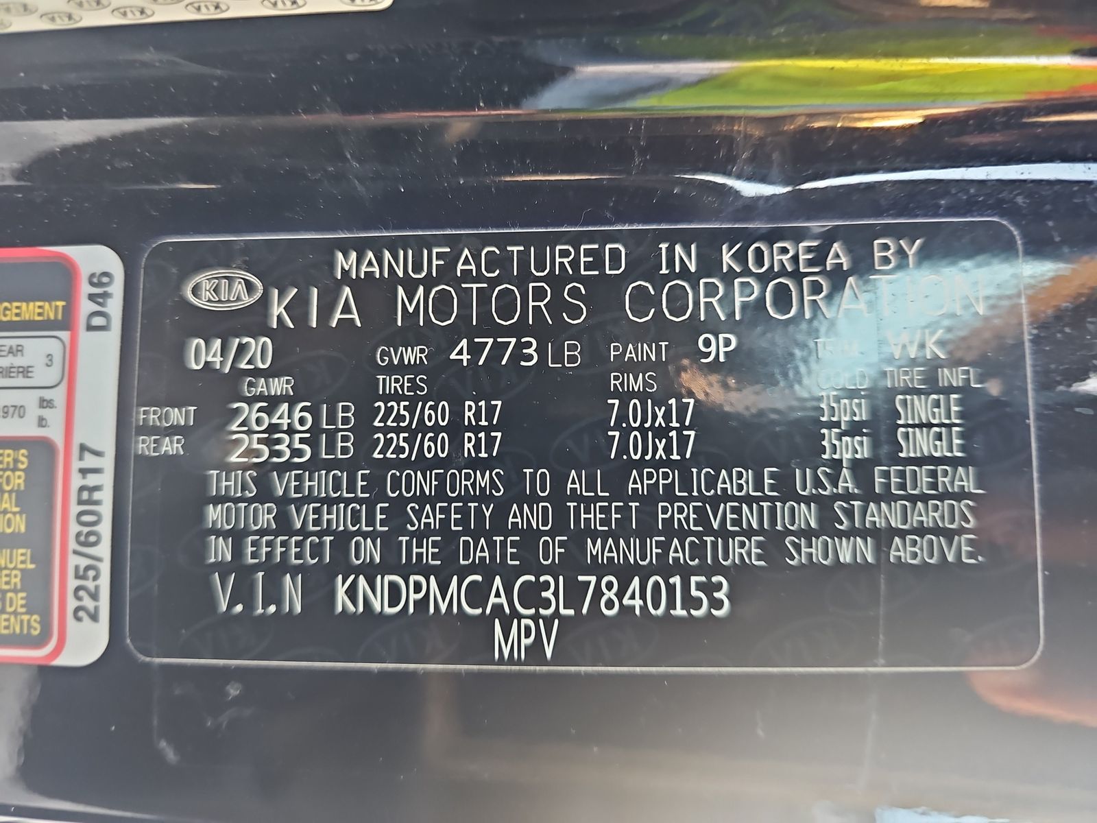 2020 Kia Sportage LX AWD