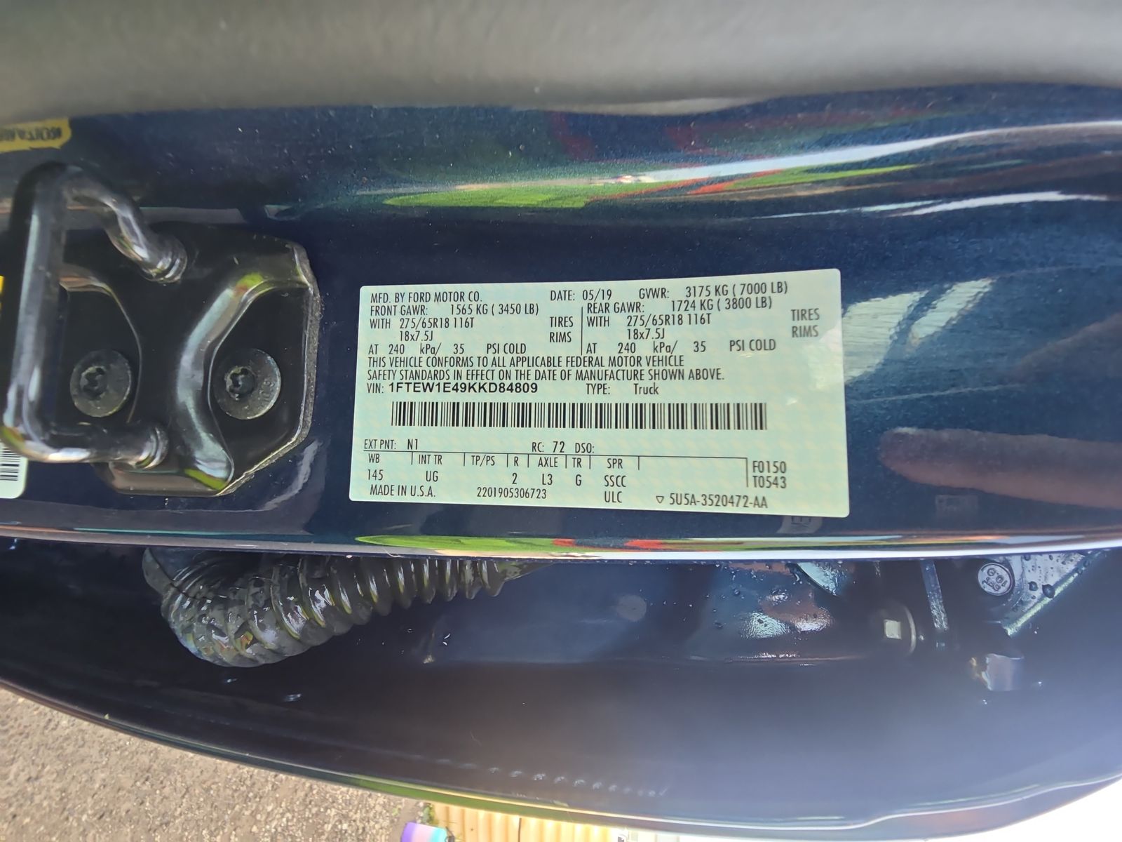 2019 Ford F-150 XLT AWD