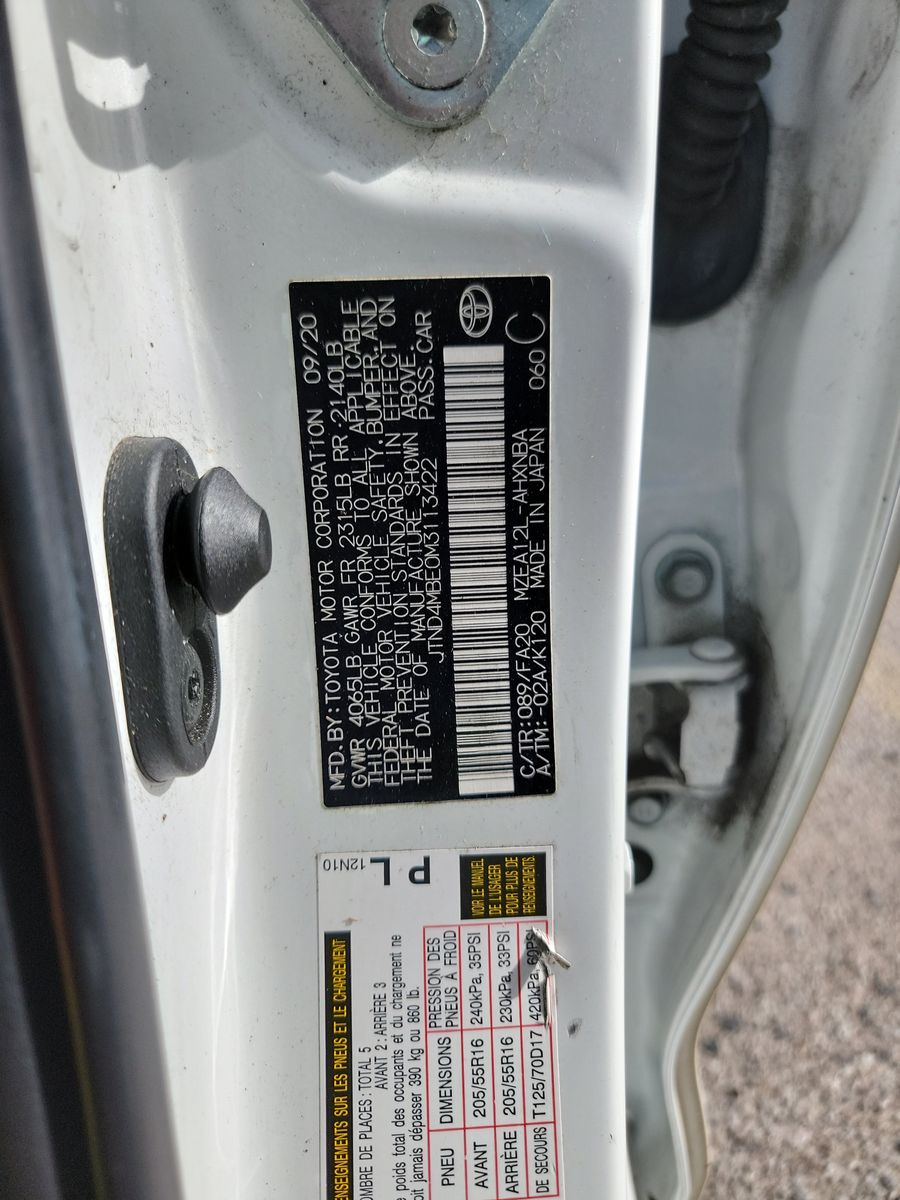 2021 Toyota Corolla SE FWD