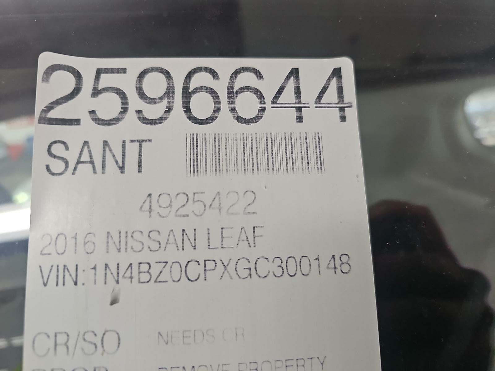 2016 Nissan LEAF SV FWD