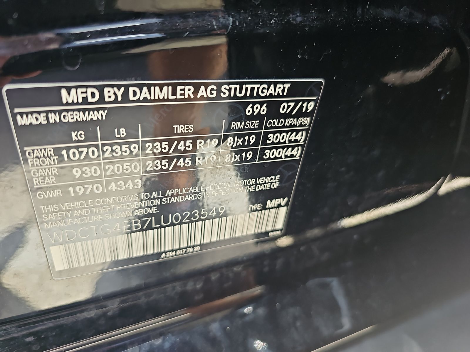 2020 Mercedes-Benz GLA GLA 250 FWD