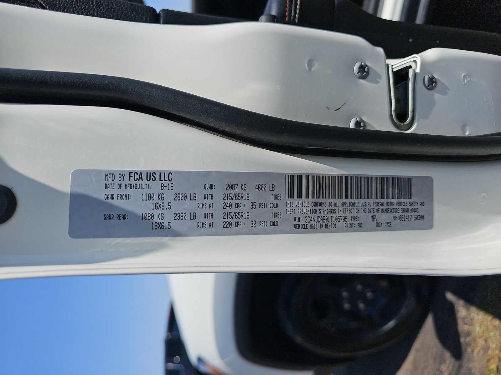 2020 Jeep Compass Sport AWD