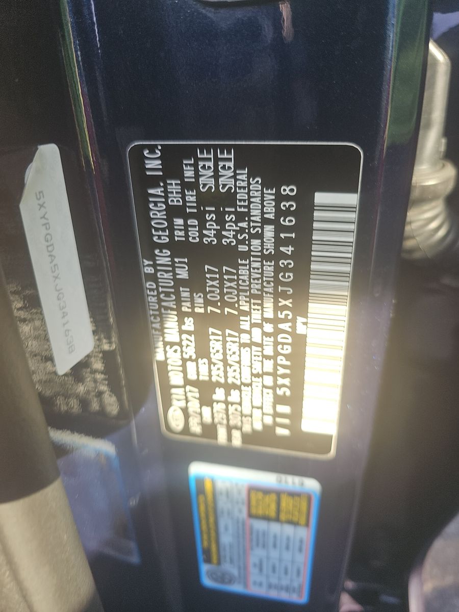 2018 Kia Sorento LX AWD