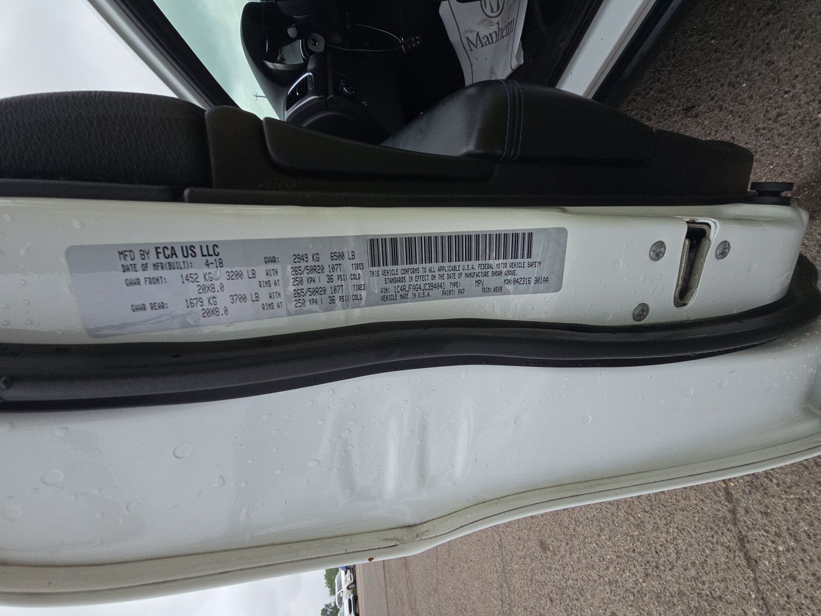 2018 Jeep Grand Cherokee Laredo Upland Edition AWD