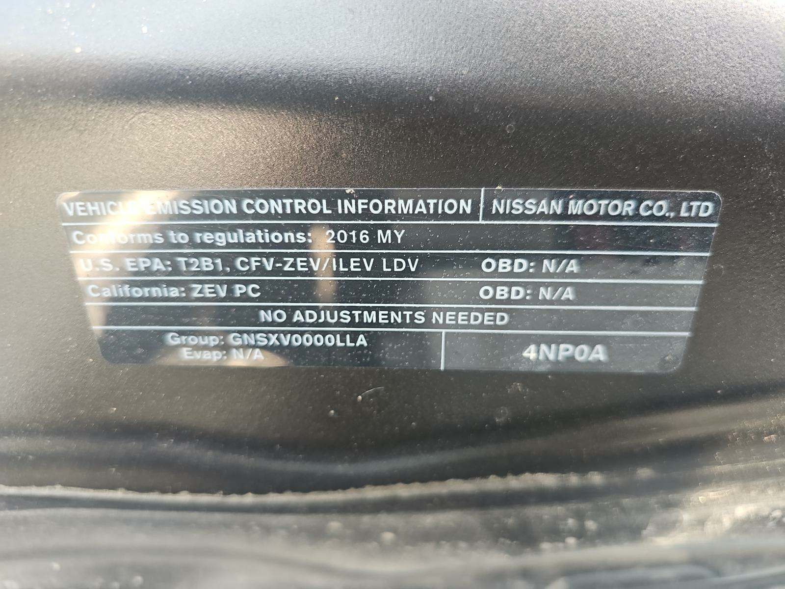 2016 Nissan LEAF S FWD