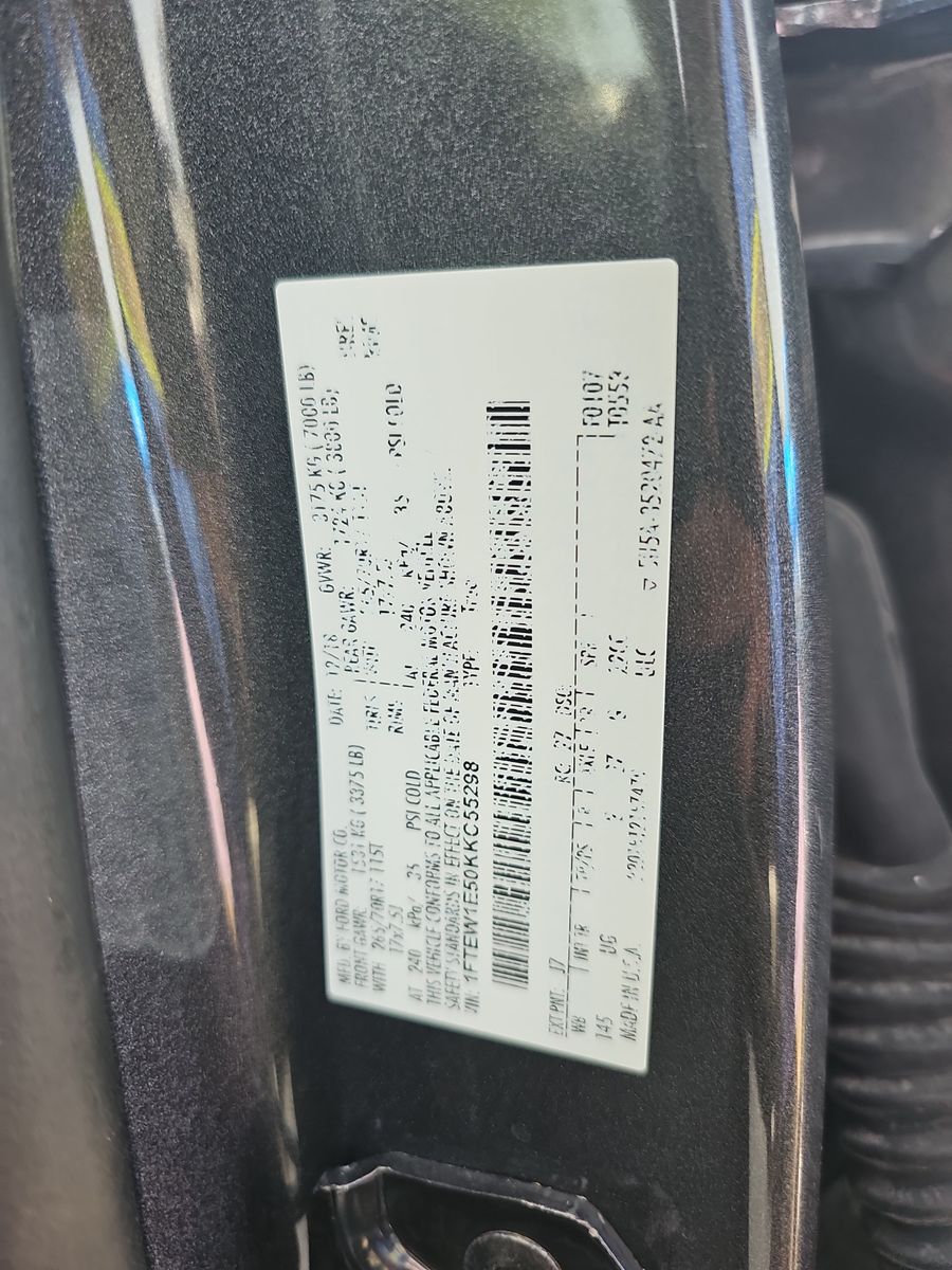 2019 Ford F-150 XLT AWD