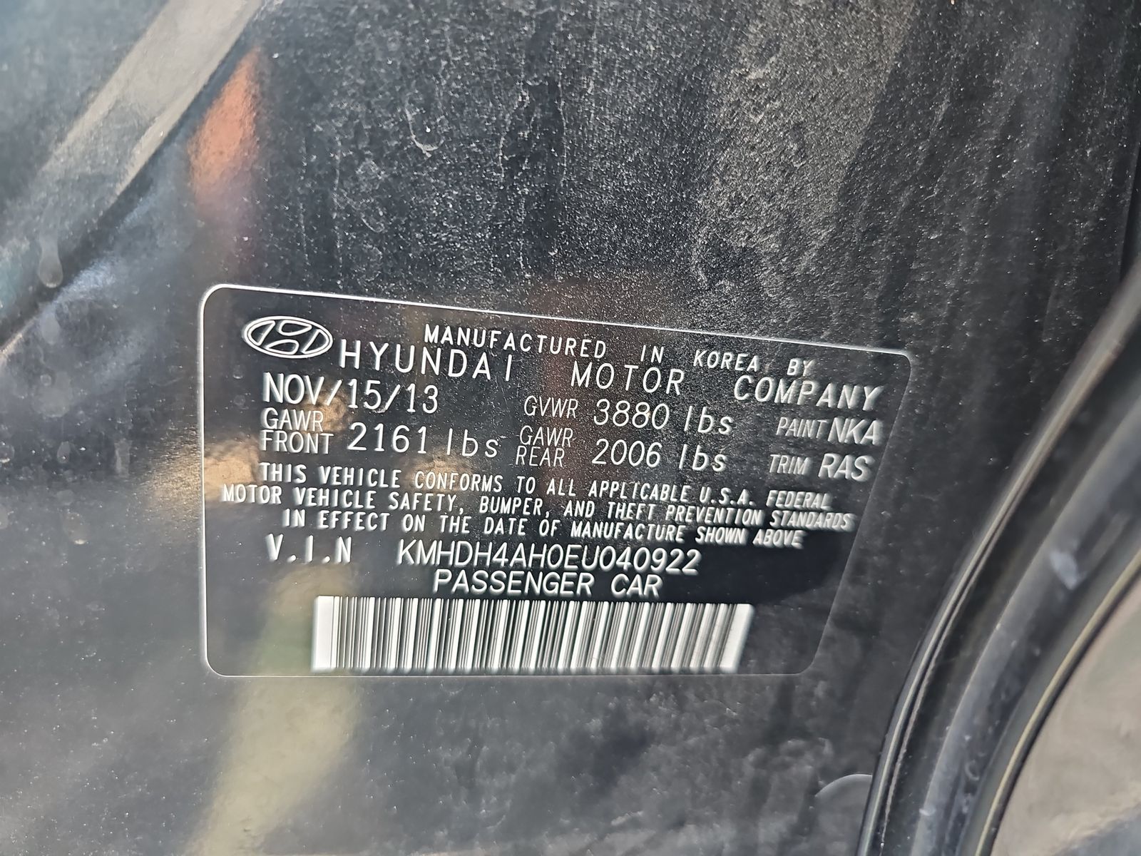 2014 Hyundai Elantra Sport FWD