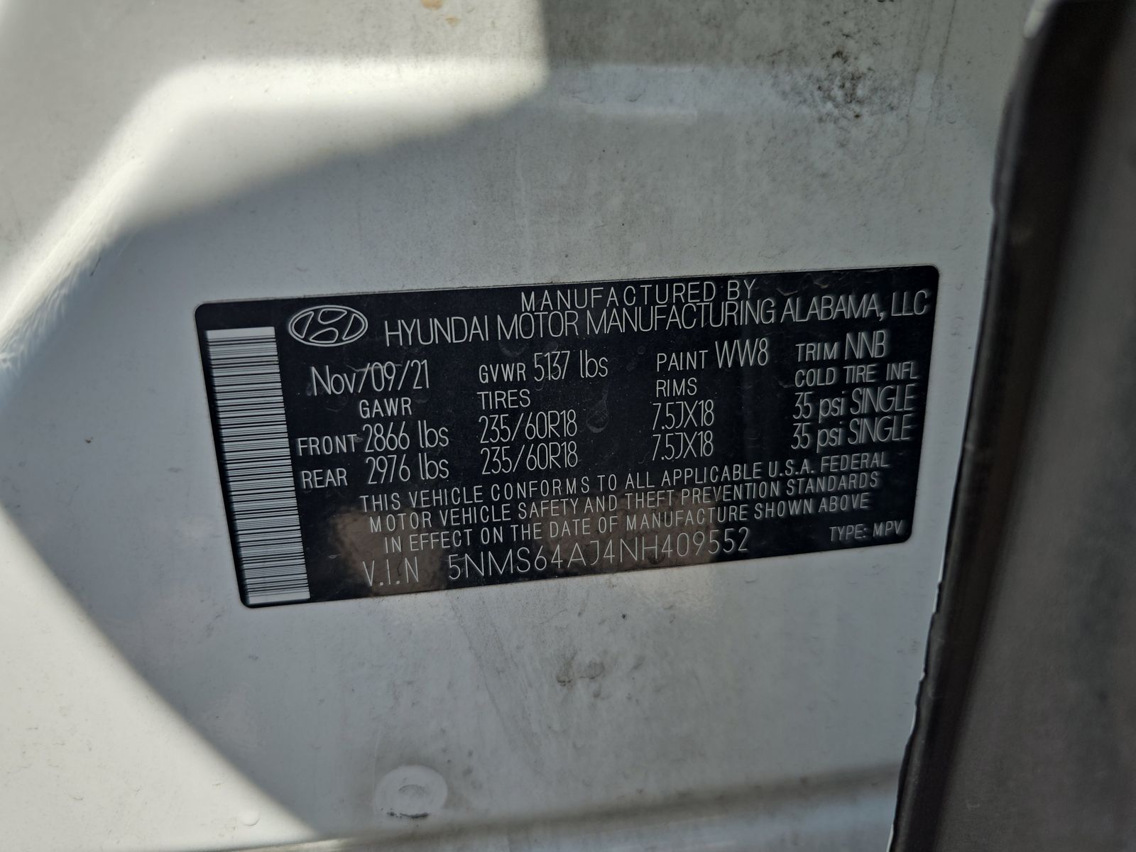 2022 Hyundai Santa Fe XRT FWD