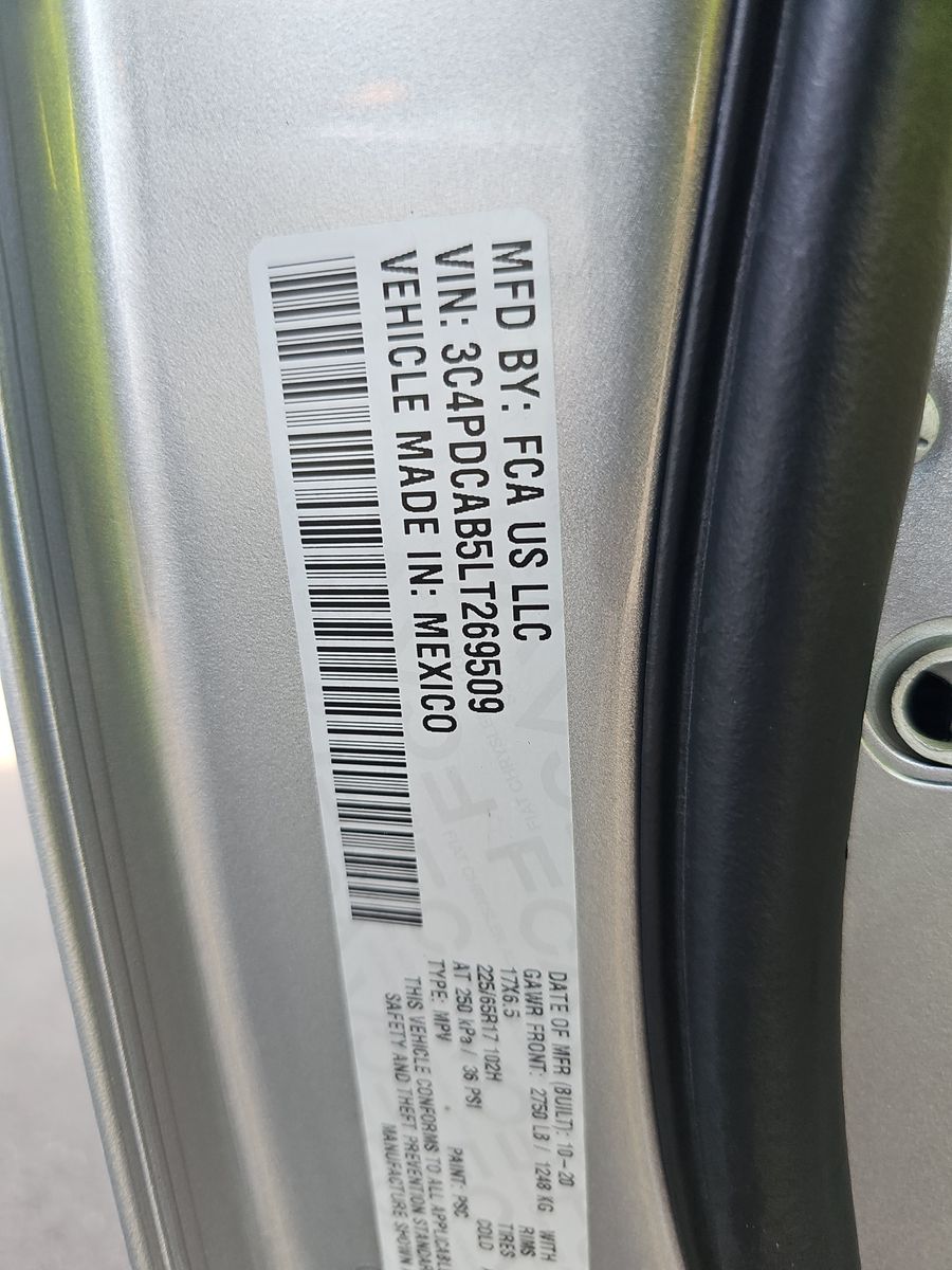 2020 Dodge Journey SE Value FWD