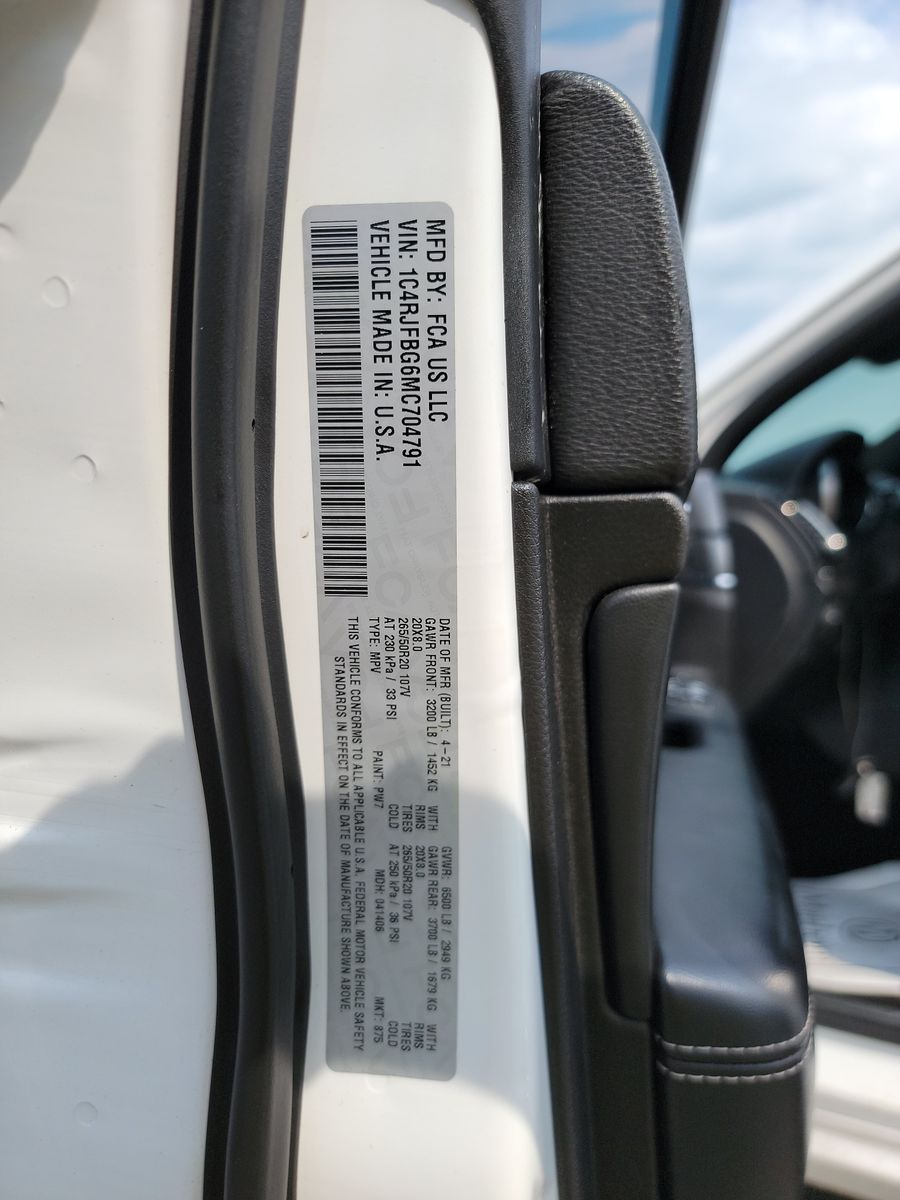 2021 Jeep Grand Cherokee Limited 80th Anniversary Edition AWD