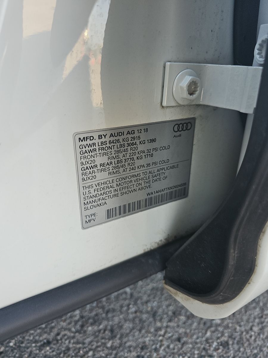2019 Audi Q7 2.0T Premium AWD