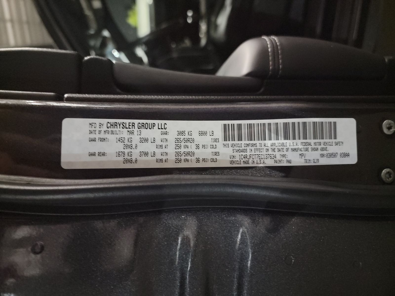 2014 Jeep Grand Cherokee Overland AWD