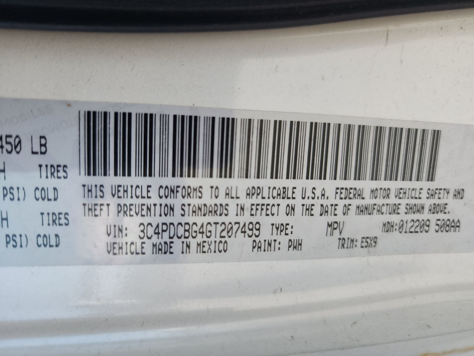 2016 Dodge Journey SXT FWD