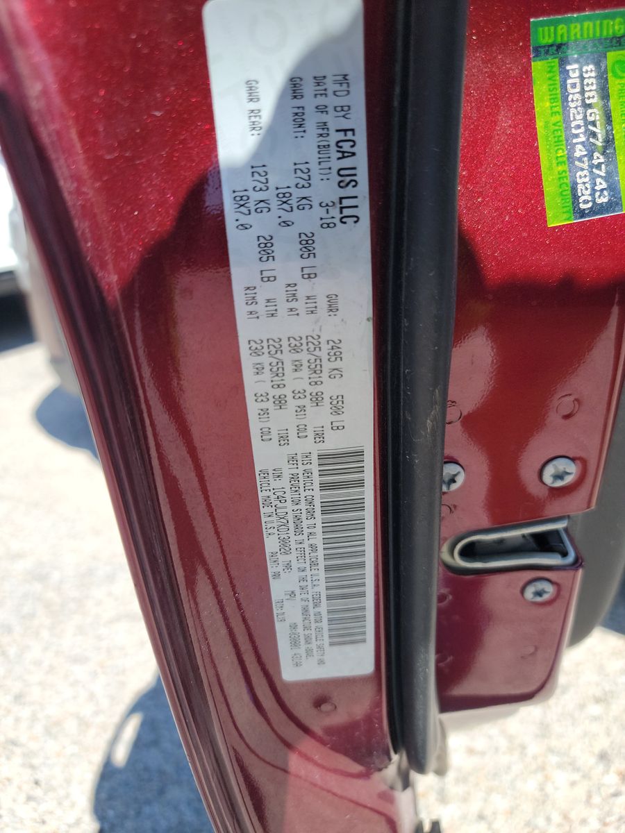 2019 Jeep Cherokee Limited FWD