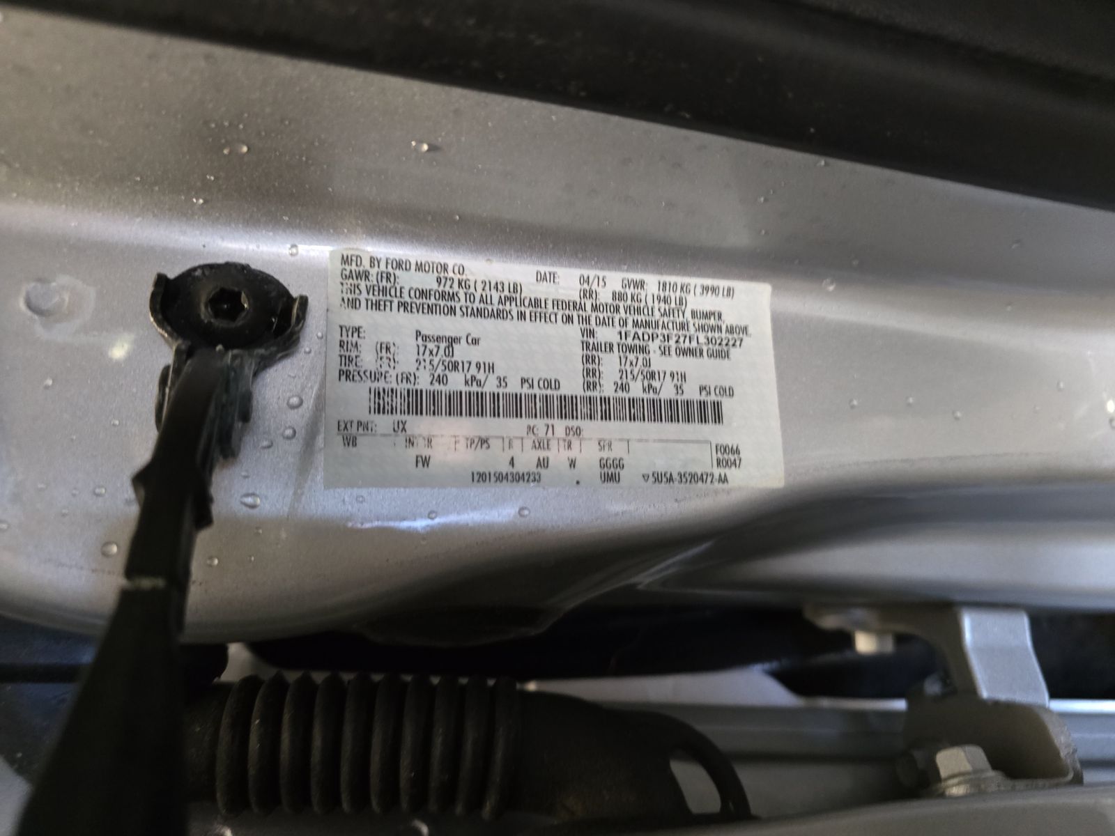 2015 Ford Focus SE FWD