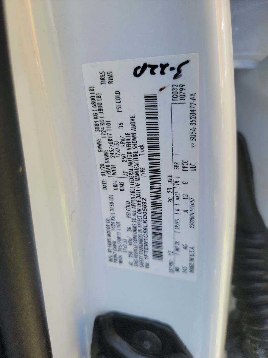 2020 Ford F-150 XL RWD