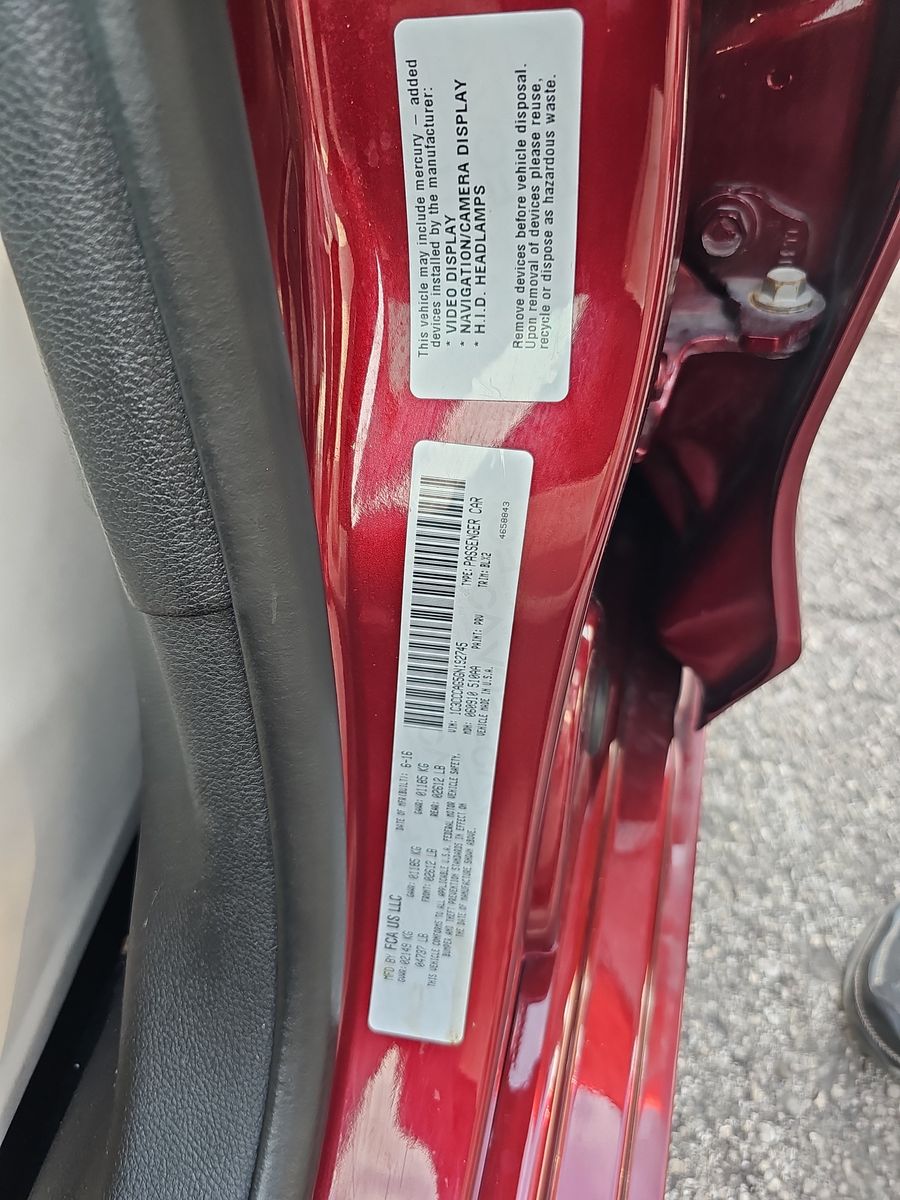 2016 Chrysler 200 Limited Platinum FWD