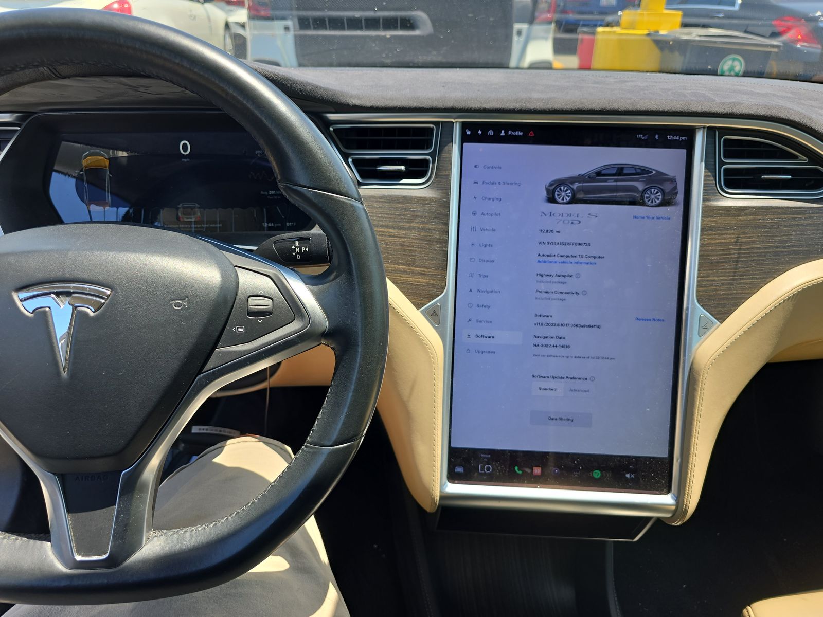 2015 Tesla Model S 70D AWD