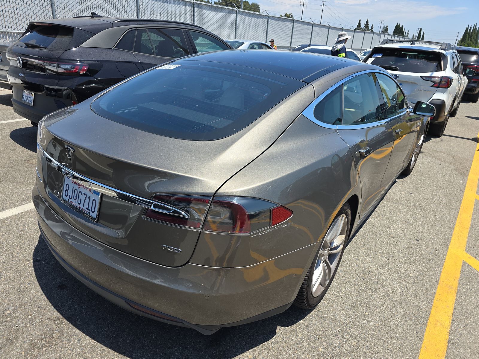 2015 Tesla Model S 70D AWD