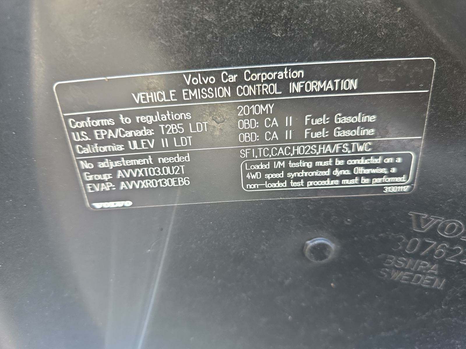 2010 Volvo XC60 T6 AWD