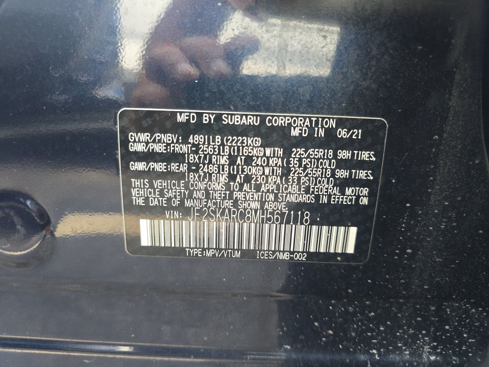 2021 Subaru Forester Sport AWD