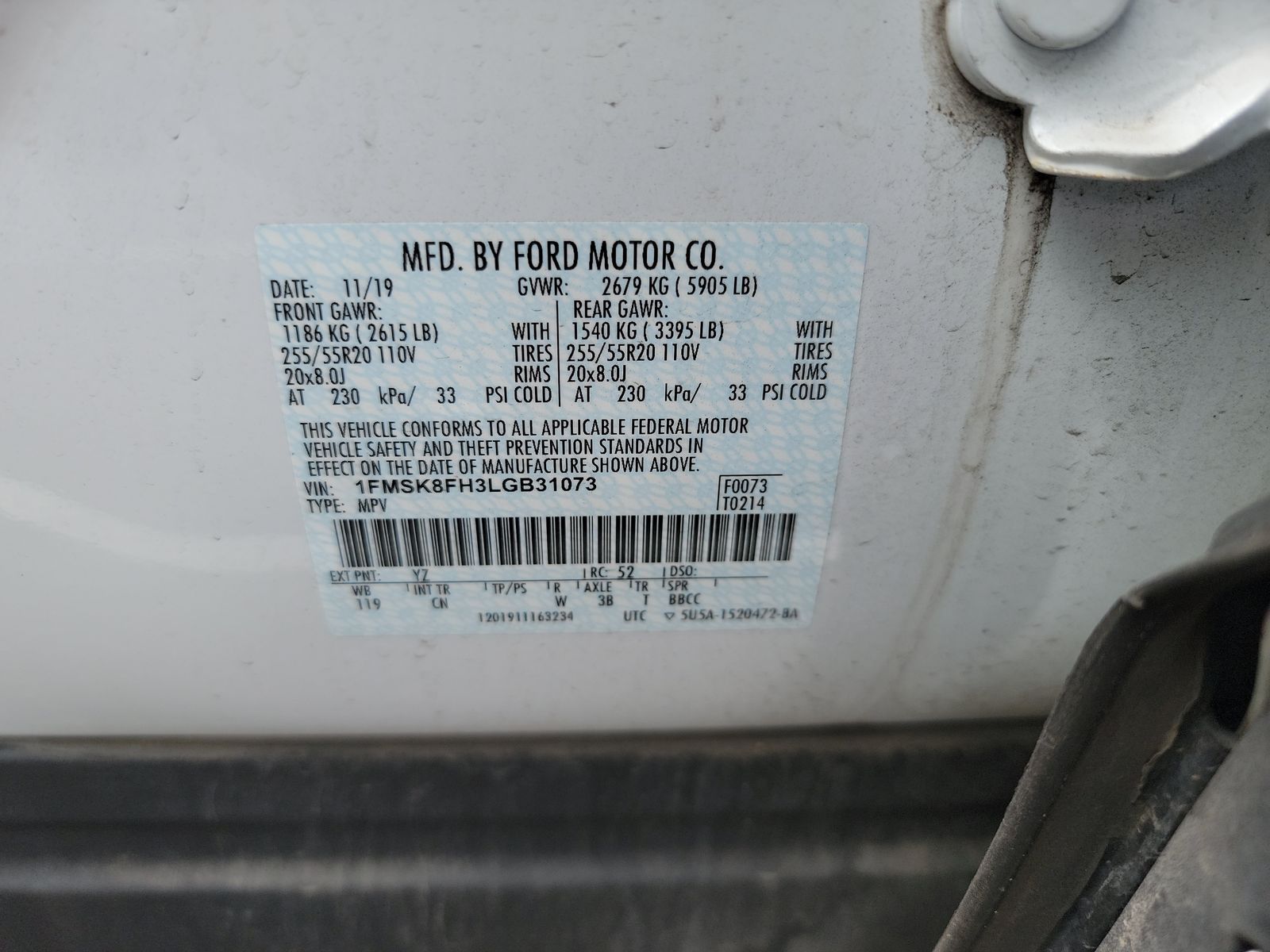 2020 Ford Explorer Limited AWD