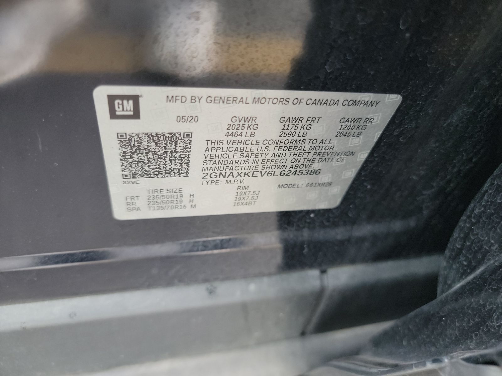 2020 Chevrolet Equinox LT FWD