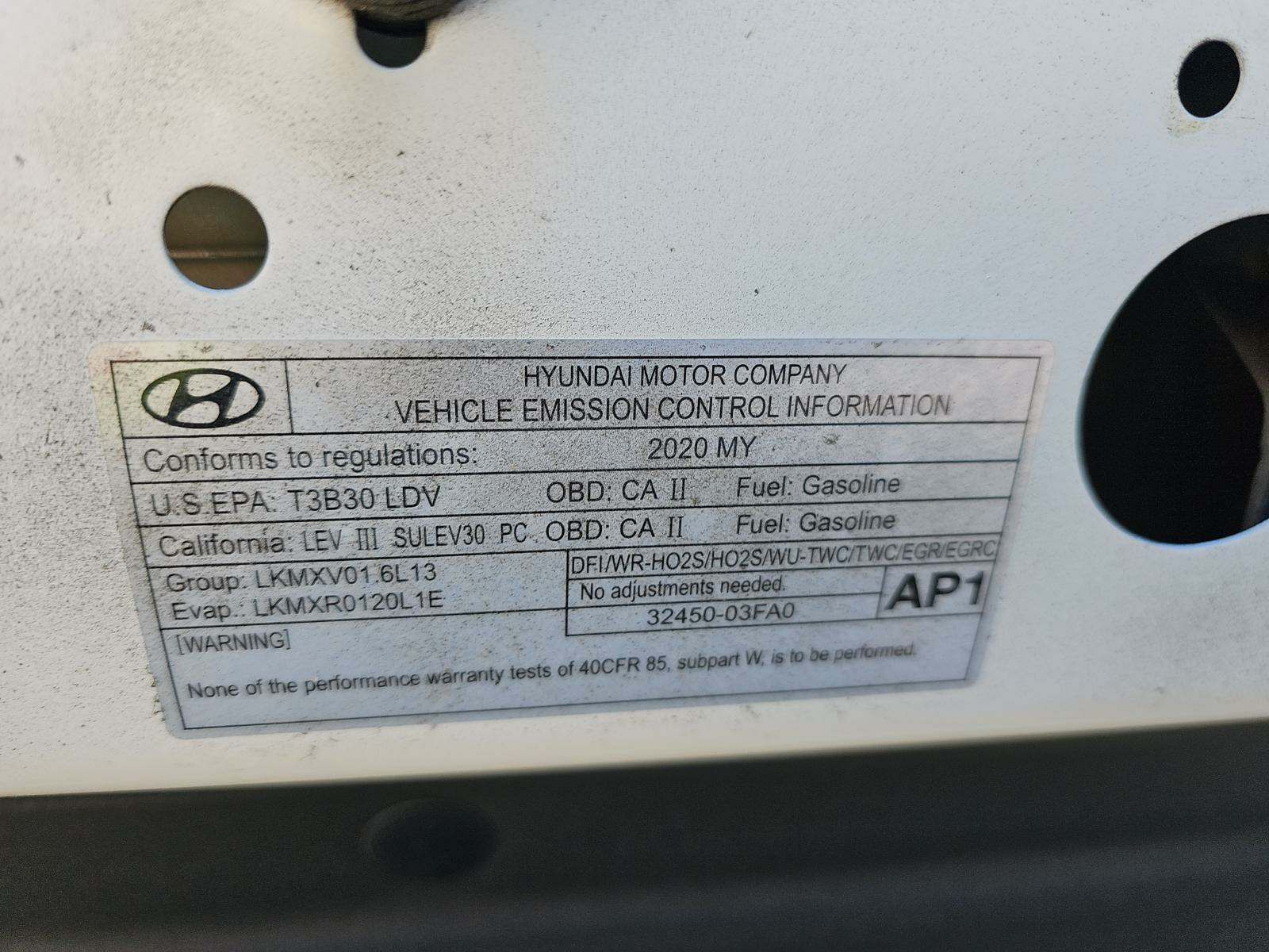 2020 Hyundai Ioniq Hybrid SE FWD