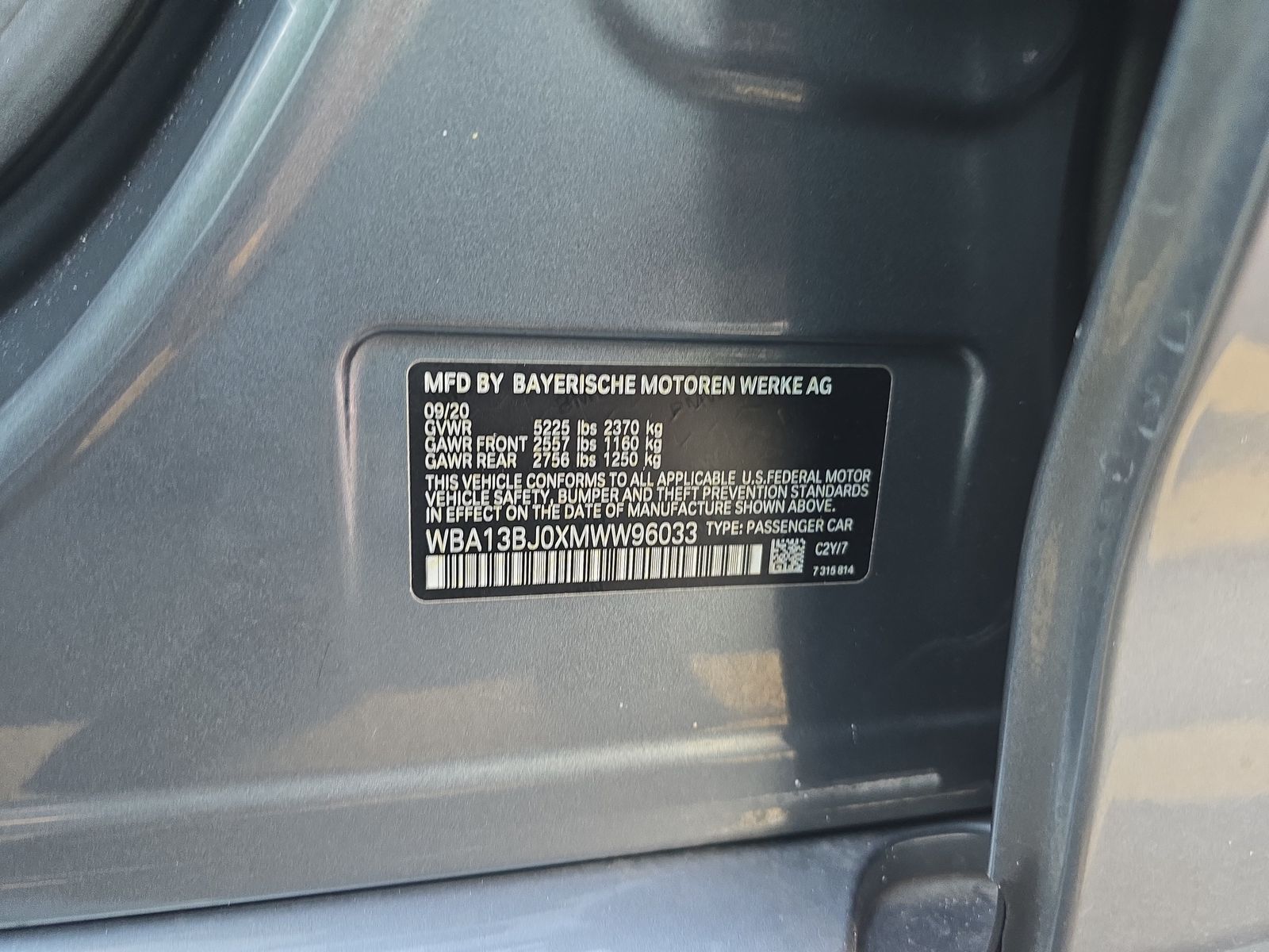 2021 BMW 5 Series 530i xDrive AWD