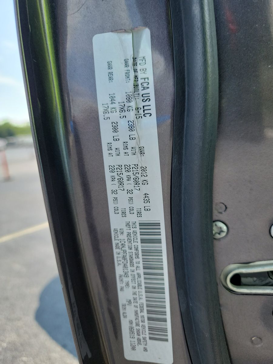 2015 Jeep Patriot Latitude High Altitude Edition FWD